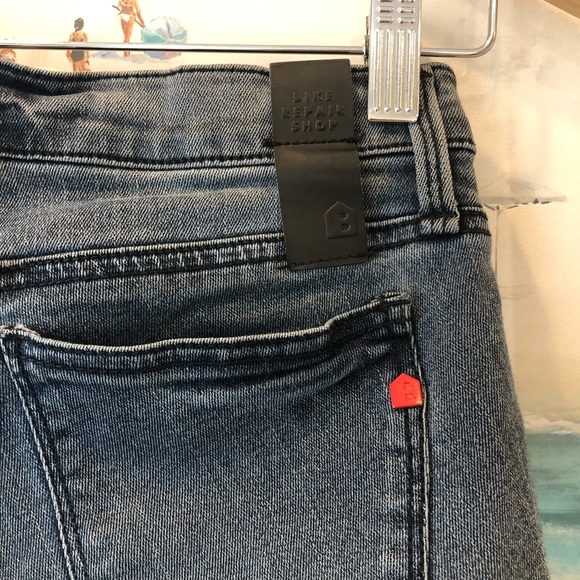 Korean brand dark blue skinny jeans - Picture 3 of 6
